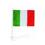 Wholesale Customized Cheap factory supply  CF012 polyester window car flag with your logo
