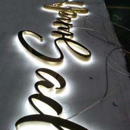 Lettere luminose luminose in resina/Resina epossidica ha portato lettere luminose
