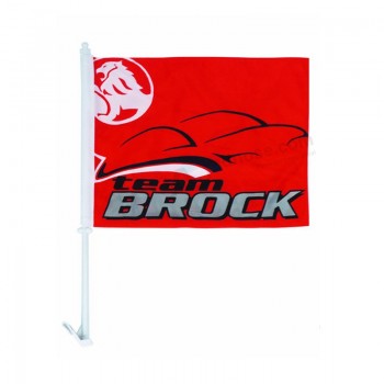 Cheap CF031 Polyester Car Window Flag with your logo