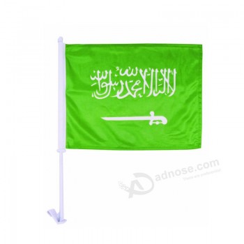 High Quality CF055 Polyester Window Car Flag with your logo