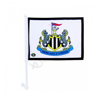 High Quality CF071 Polyester Window Car Flag with your logo