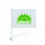 Benutzerdefinierte billige cf067 Polyester Autofenster Flagge.