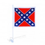 Cheap factory supply CF054 polyester window car flag with your logo