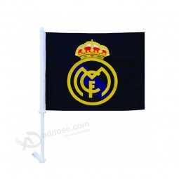 Bandera de encargo del coche de la ventana colgante del poliéster de la fuente de la fábrica cf092 barata