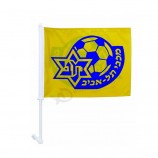 Benutzerdefinierte billige cf083 polyester autofenster flagge.