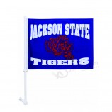 Cheap factory supply CF080 polyester hanging window custom car flag with your logo
