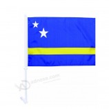 Cheap factory supply CF086 polyester window car flag with your logo