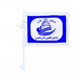 Benutzerdefinierte billige cf099 polyester autofenster flagge.