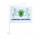 Benutzerdefinierte billige cf075 polyester autofenster flagge.