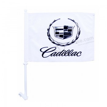 Drapeau de voiture de fenêtre de polyester cf119 de haute qualité