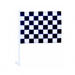 Drapeau de voiture de fenêtre de polyester cf127 de haute qualité