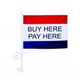 Hot Sell Promotional CF148 Car Window Flag with your logo