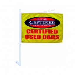 Factory Direct - Wholesale CF143 Car Window Flag with your logo