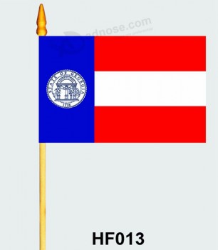 Hot Sell Promotional HF013 Hand flag with high quality and any size