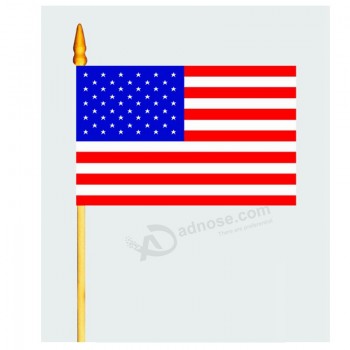 High Quality HF003 Polyester Hand flag with any size