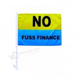 Wholesale Customized cheap CF158 polyester car window flag with your logo