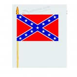 Benutzerdefinierte billige hf001 Polyester Hand Flagge.