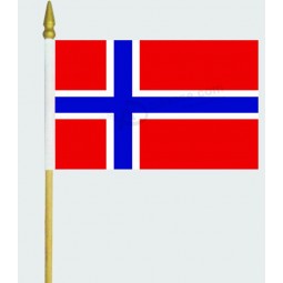 Wholesale Customized printing polyester cheap hand flag with high quality and any size