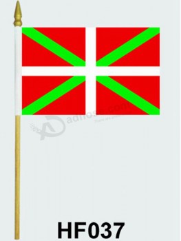 Wholesale Customized Full colour printing hand waving flag for sport with high quality and any size