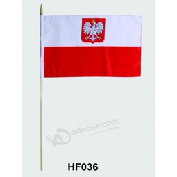 Bandiere personalizzate stampate a mano sinistra di tutto il mondo