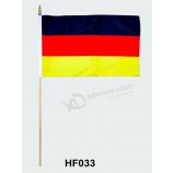 Großhandelsindividualisierte billige Polyester-Land-linke Handflagge