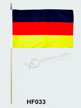 Großhandelsindividualisierte billige Polyester-Land-linke Handflagge