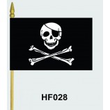 Großhandelskundengebundene Druckpolyester-Arthandflagge