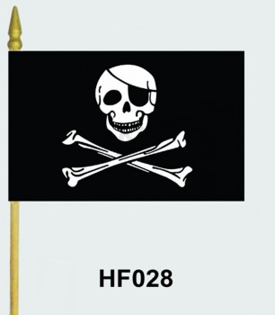 Wholesale customized printing polyester fashion hand flag with high quality and any size