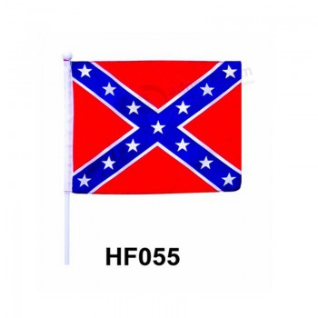 China manufacturer wholesale printed hand held flag with high quality and any size
