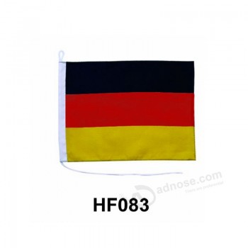 Wholesale customized printing polyester hand flag for country