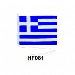 Wholesale customized Good quality hand held national flag with pole with high quality and any size