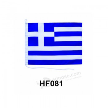 Wholesale customized Good quality hand held national flag with pole with high quality and any size