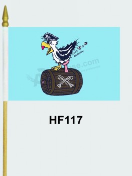 Wholesale Customized printing hand flag for kids with high quality and any size