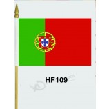 Großhandel angepasst Polyester Hand Flagge Malerei