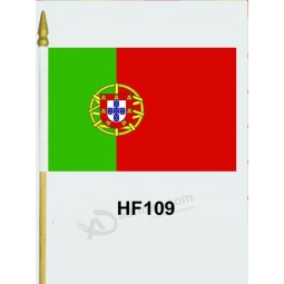 Wholesale Customized polyester hand flag painting with high quality and any size