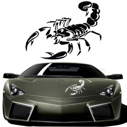 3D автомобильные наклейки и наклейки cute сcorpion cаr улуling наклейки 28 см забавные автомобильные наклейки для bmw vw для
