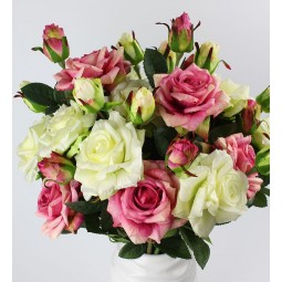 15 Stukken(10 Of 5 StukS kunnen ook Woorden gekocht)ThuiS/Bruiloft decorEentie bloemen twee-Met echte touch quEenli