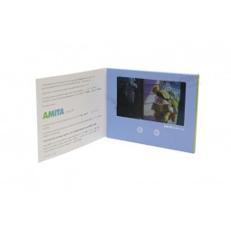 CE 5inch video business card