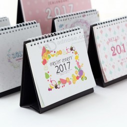 2017 CAlendArioio kAwAii cAtoon CAlendArioio de meSA Simple CAlendArioio pApelAriA pApeleríA AcceSorioS de oficinA