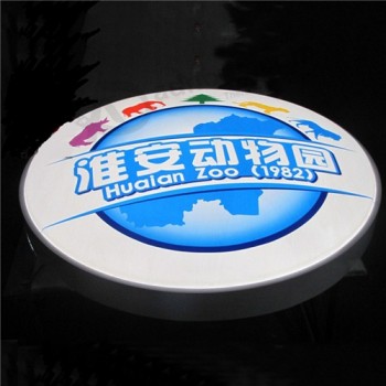 Round Shape Single Sided Acrylic LED Blister Light Box