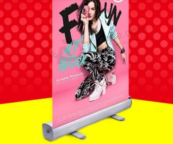 60*160cm aluminium poster holder portable display stand indoor POP promotion banner sign portrait po
