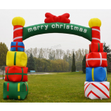 Custom printing christmas inflatable balloon arch with your logo with high quality and any size