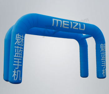 Double stand advertising inflatable arch way for sale with your logo with high quality and any size