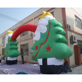 2017 뜨거운 판매 사용자 지정 크리스마스 풍선 아치