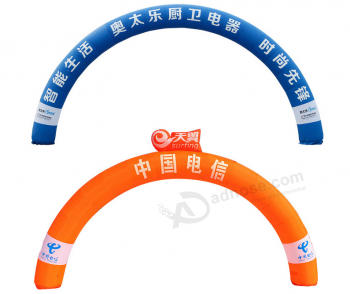 Colorful inflatable arches for outdoor advertising with your logo with high quality and any size