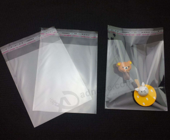 Tamaño personalizado bolsa de opp transparente para el embalaje de regalo