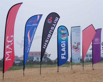 Wholesale customized flag Design Teardrop Flag/Outdoor Flag/Flying Flag cheap with high quality and any size