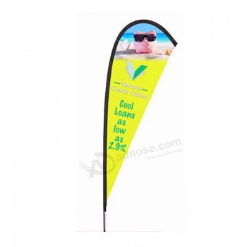 Wholesale Customized advertising teardrop flags and banners for sale