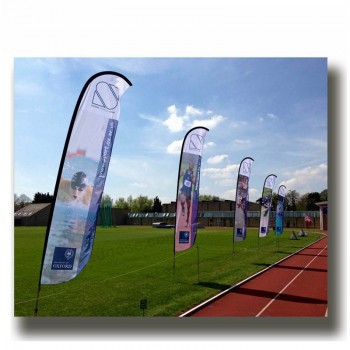 Customized flag Print Outdoor Advertising Display Feather Flag with your logo
