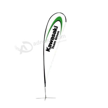 Wholesale Customized Advertising Outdoor Tear Drop Banner Flag